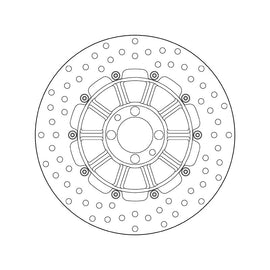 Brembo Serie Oro Fixed Rear Brake Disc for BMW K75/100/K1