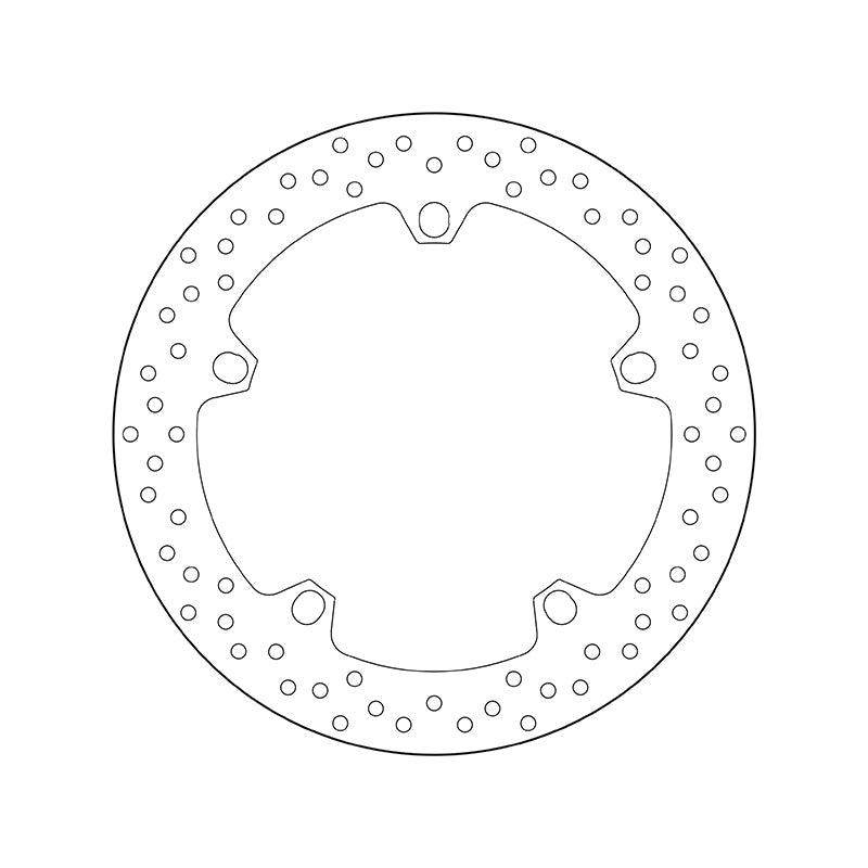 Brembo Serie Oro Fixed Rear Brake Disc for BMW R 850/R 1100/K 1200/R 1200 Models
