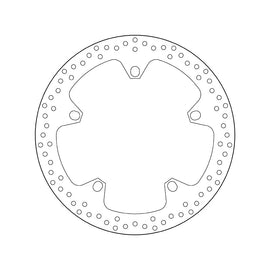 Brembo Serie Oro Fixed Rear Brake Disc for BMW F 800/R 850/K 1200/R 1100/R 1150/R 1200 Models