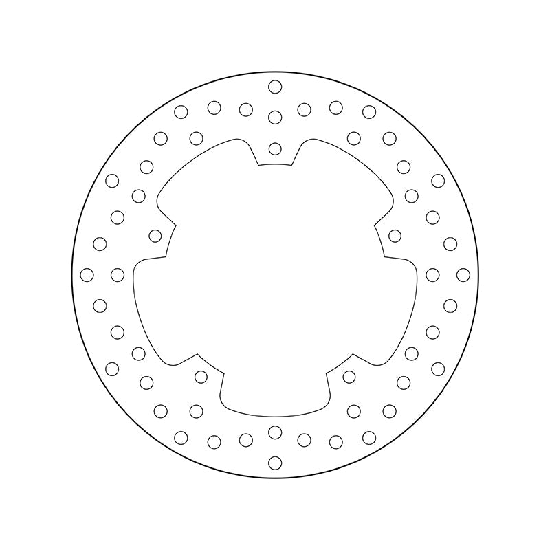 Brembo Serie Oro Fixed Rear Brake Disc for BMW S 1000 R/RR/RR HP4