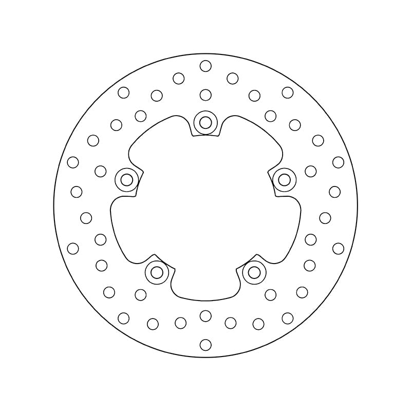 Brembo Serie Oro Fixed Rear Brake Disc for Aprilia 1000 RSV/RSV 4/Tuono Models