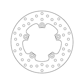 Brembo Serie Oro Fixed Rear Brake Disc for Aprilia 1000 RSV/RSV 4/Tuono Models
