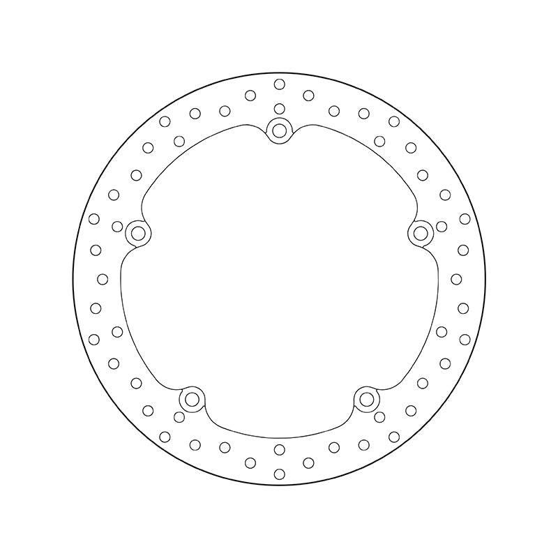 Brembo Serie Oro Fixed Rear Brake Disc for Honda Integra 700/NC S/NC 750 X/NC 750 S