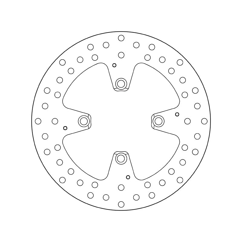Brembo Serie Oro Fixed Rear Brake Disc for Ducati Panigale/Streetfighter V4/Monster 1200/Multistrada 1200/Multistrada 1260 Enduro