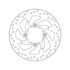 Brembo Serie Oro Fixed Rear Brake Disc for Ducati Diavel/Carbon/Dark/Strada