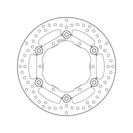 Brembo Serie Oro Floating Front Brake Disc for Suzuki RM 125/RM 250/RM X/DRZ 400 E/S