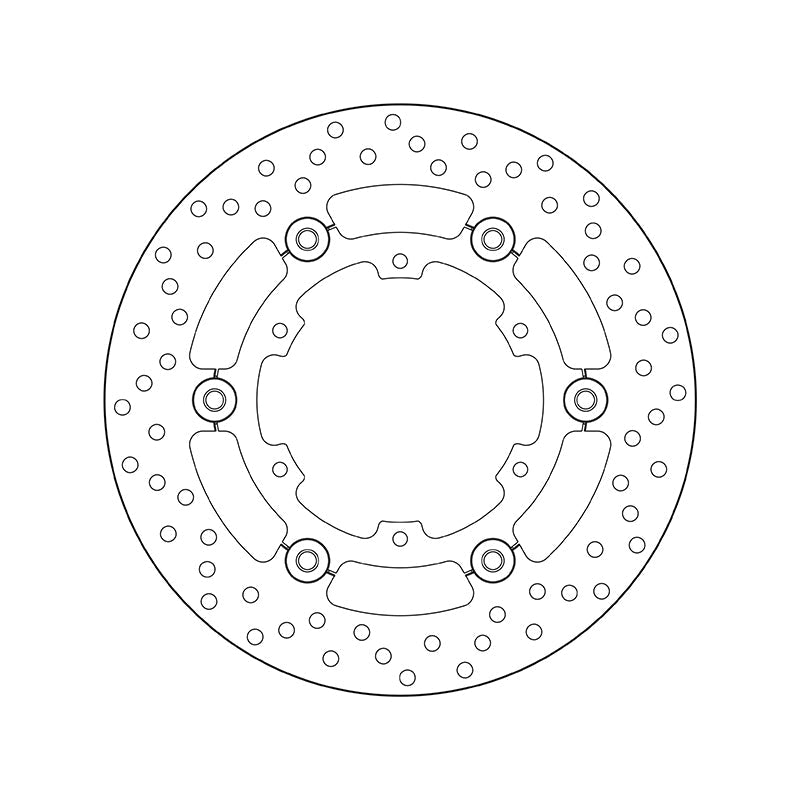 Brembo Serie Oro Floating Rear Brake Disc for KTM 1190 Adventure/R