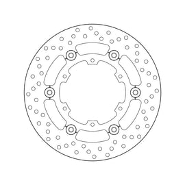 Brembo Serie Oro Floating Rear Brake Disc for KTM 1190 Adventure/R