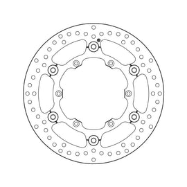 Brembo Serie Oro Floating Front Brake Disc for Yamaha YZ 250F 16-Up