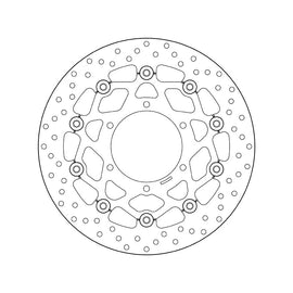 Brembo Serie Oro Floating Front Brake Disc for Suzuki GSX R 600/750/1000