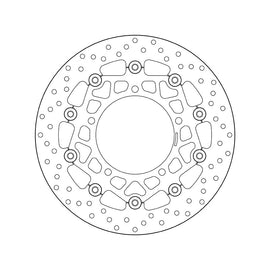 Brembo Serie Oro Floating Front Brake Disc for most Suzuki Models