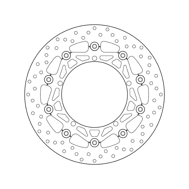 Brembo Serie Oro Floating Front Brake Disc for Triumph Speed Triple 1050 ABS/S ABS