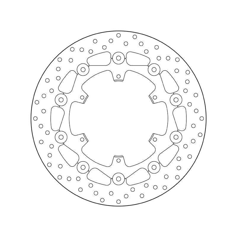 Brembo Serie Oro Floating Front Brake Disc for KTM 1190 Adventure/R
