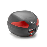 Givi Monolock Topcase 29L Black/red - Includes Universal Plate