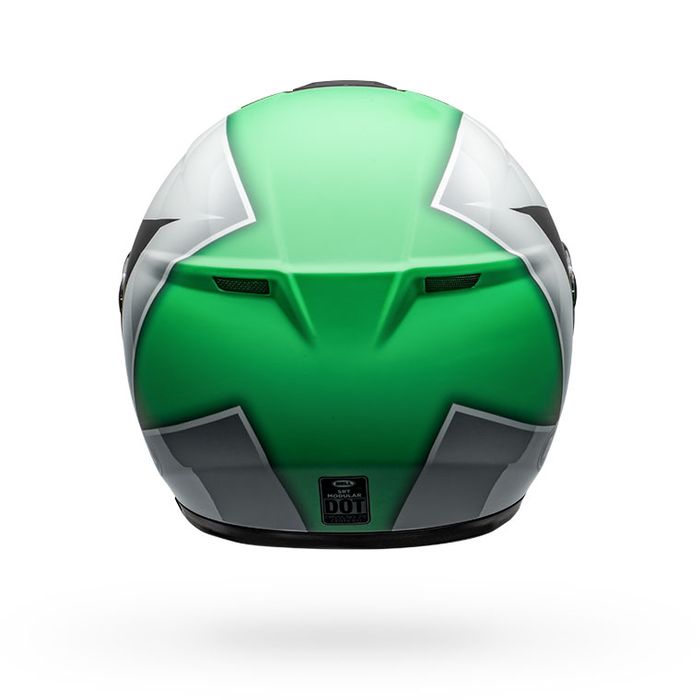 Bell SRT Modular Presence Motorcycle Helmet - Matte/Gloss/Green/White/Black