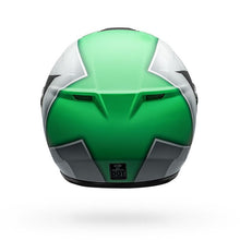 Load image into Gallery viewer, Bell SRT Modular Presence Motorcycle Helmet - Matte/Gloss/Green/White/Black