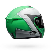 Load image into Gallery viewer, Bell SRT Modular Presence Motorcycle Helmet - Matte/Gloss/Green/White/Black
