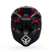 Load image into Gallery viewer, Bell Moto-9 Flex Division Motorcycle Helmet - Matte/Gloss/White/Blue/Red