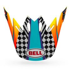 Load image into Gallery viewer, Bell Replacement Moto-9 MIPS Tagger Breakout Helmet Visor - Gloss Orange-Yellow | Everest Motorcycles