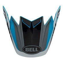Load image into Gallery viewer, Bell Moto-9 Division Replacement Helmets Visor - Matte/Gloss White/Black/Blue