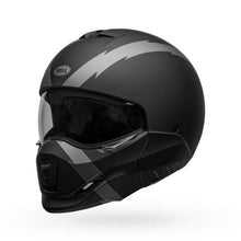 Load image into Gallery viewer, Bell 2020 Broozer Arc Motorcycle Helmet - Matte Black/Gray