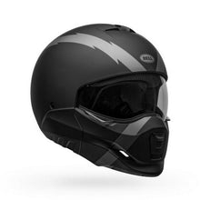 Load image into Gallery viewer, Bell 2020 Broozer Arc Motorcycle Helmet - Matte Black/Gray