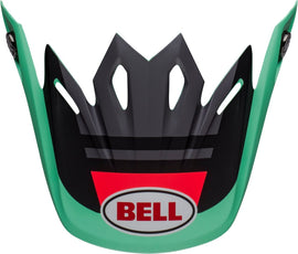 Bell Moto-9 MIPS Prophecy Replacement Helmets Visor - Matte Black/Dark Green