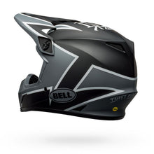 Load image into Gallery viewer, Bell MX-9 MIPS SE Twitch Motorcycle Helmet - Matte Black/Gray/White
