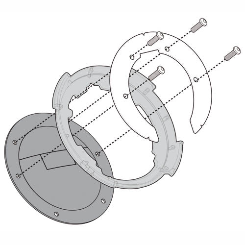 Givi BF20 Honda 20 Off Road Motorcycle Tanklock Flange
