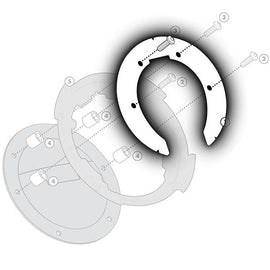 Givi BF34 Benelli Leoncino 500 (17-19) Off Road Motorcycle Tanklock Flange