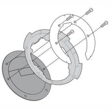 Givi Tanklock Flange Svartpilen 701 '20>