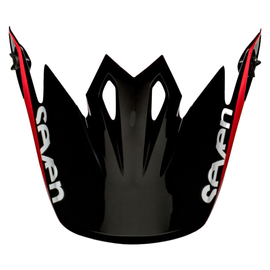 Bell Replacement MX-9 Peak - Seven Phaser Red/Black