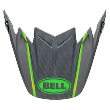 Load image into Gallery viewer, Bell Replacement Moto-9 Flex Peak - Sprite Grey/Green