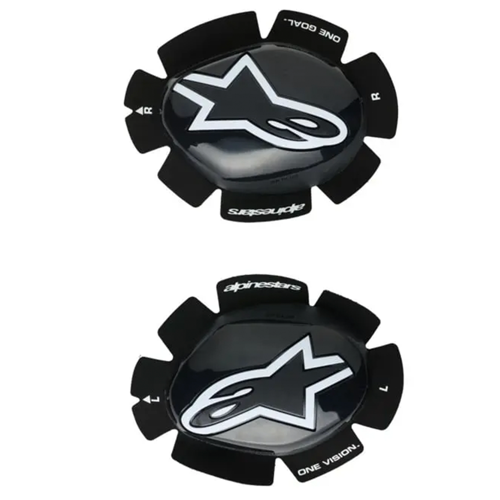 Alpinestars GP Plus Black/White Knee Slider OSFA
