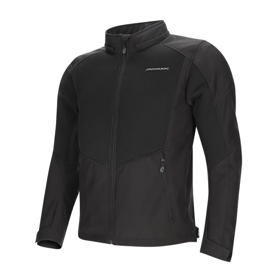 Dririder BLVD II Air Soft Shell Casual Hoody - Black