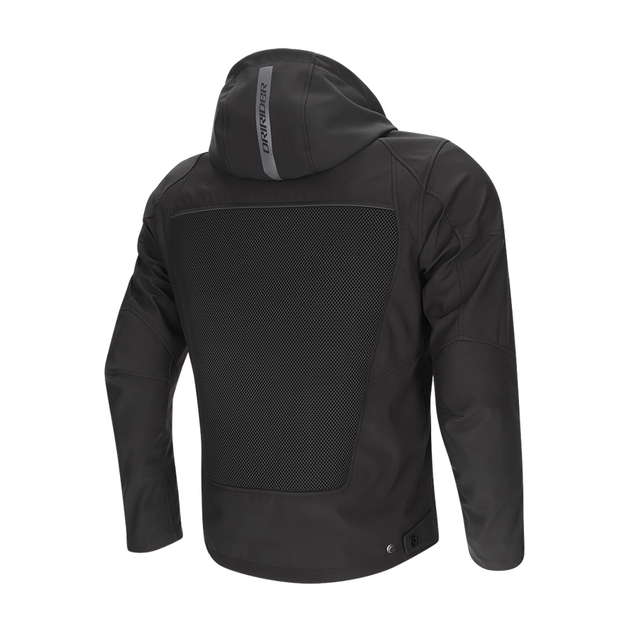 Dririder BLVD II Air Soft Shell Casual Hoody - Black