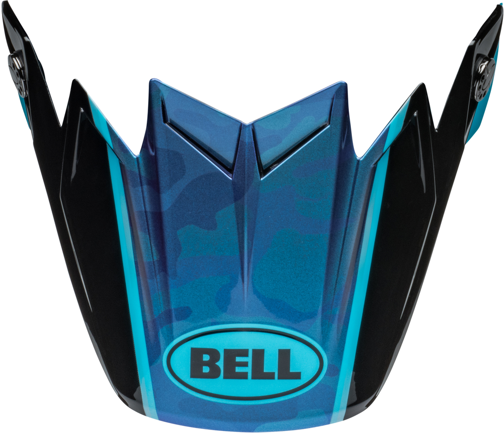 Bell Replacement Moto-9S Flex Peak - Sprite Black/Blue