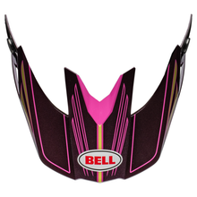 Load image into Gallery viewer, Bell Replacement Moto-10 Peak and Mouthpiece - Tagger Purple Haze