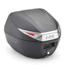Load image into Gallery viewer, Givi 30L Monolock Topcase Tech With Plate And Universal Kit - Black With Smoked Reflectors
