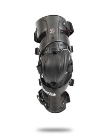 Asterisk Carbon Cell 1.0 Motorcycle Knee Braces Pair - Carbon