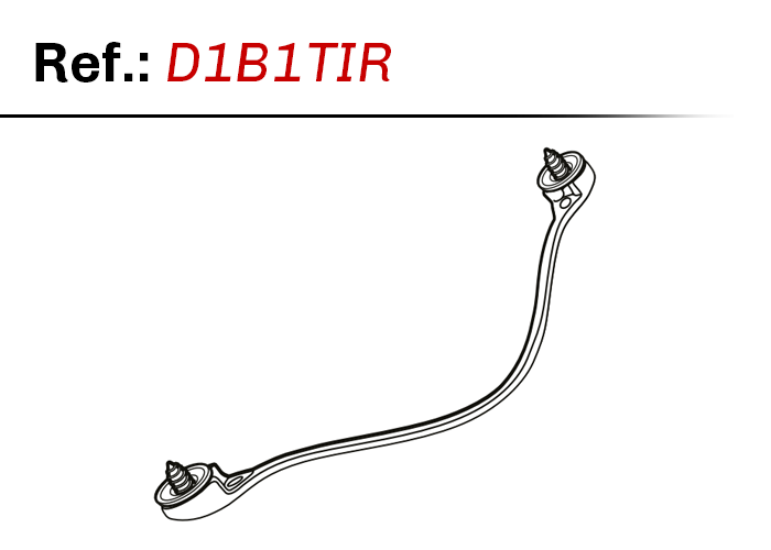 Shad Replacement Lid Stap Suit SH29 Top Case