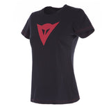 Dainese Women's Casual Speed Demon Black/Red T-Shirt