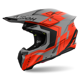 Airoh Twist 3.0 Dizzy Helmet - Orange Fluro Matt
