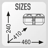 Load image into Gallery viewer, Givi MonoKey Trekker Dolomiti Panniers 30 Litre Motorcycle Top Cases - Silver