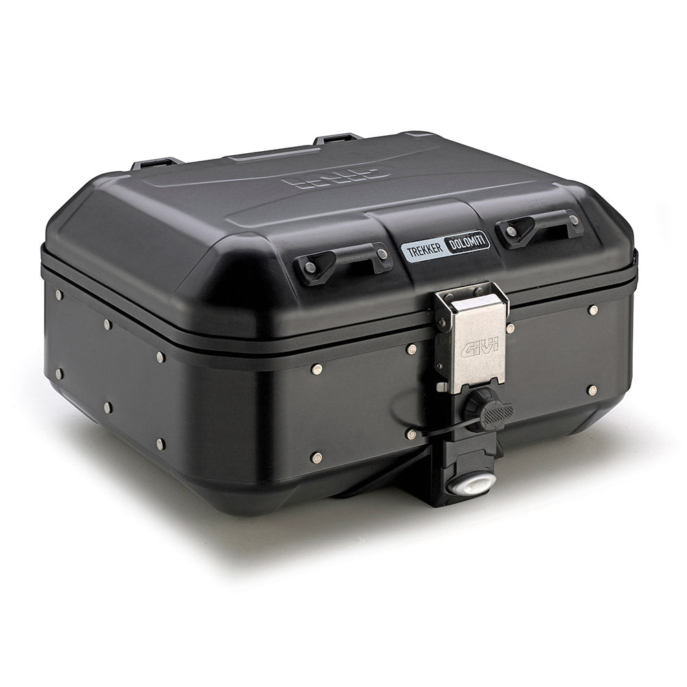 Givi MonoKey Trekker Dolomiti Panniers 30 Litre Motorcycle Top Cases - Black Line