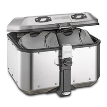 Load image into Gallery viewer, Givi MonoKey Trekker Dolomiti Panniers 46 Litre Motorcycle Top Cases - Silver