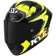 Load image into Gallery viewer, KYT NZ Race Competition Helmet - Yellow-Carbon
