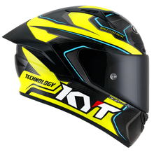 Load image into Gallery viewer, KYT NZ Race Competition Helmet - Yellow-Carbon