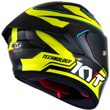 Load image into Gallery viewer, KYT NZ Race Competition Helmet - Yellow-Carbon