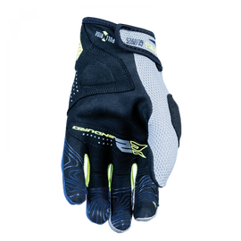Five E2 Enduro Gloves - Grey/Fluro